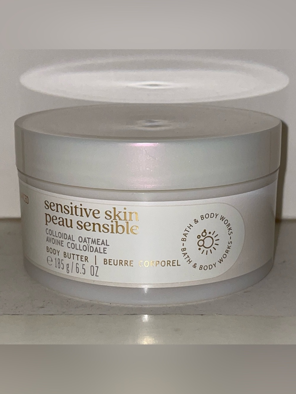 Bath & Body Works Sensitive Skin Milk Fragrance Colloidal Oatmeal Body Butter